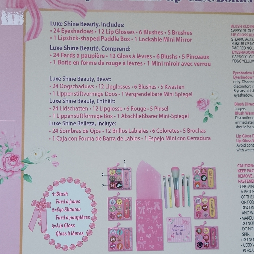 Pink Makeup Brush Set for Women - Picture 9 of 12